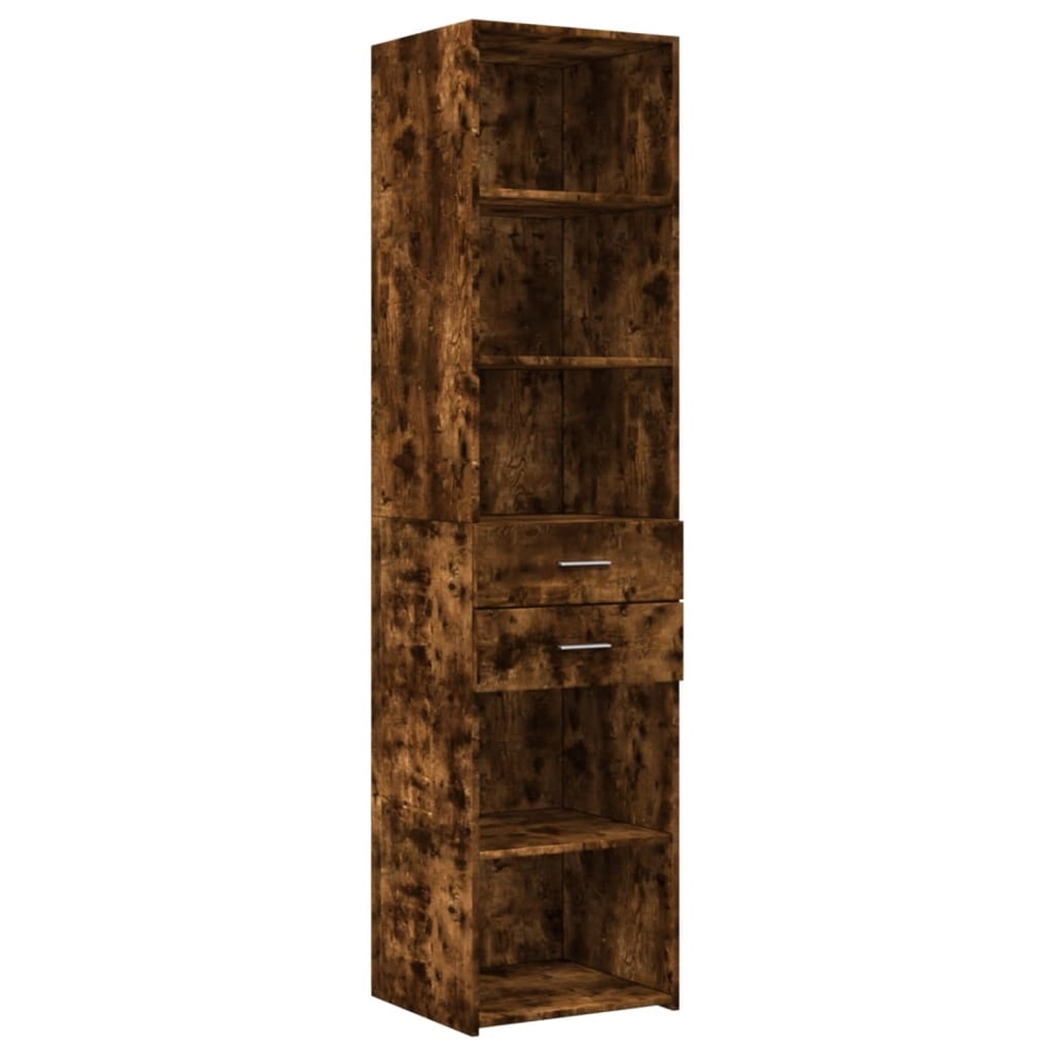 vidaXL Highboard Räuchereiche 45x42,5x185 cm Holzwerkstoff 3281452 günstig online kaufen