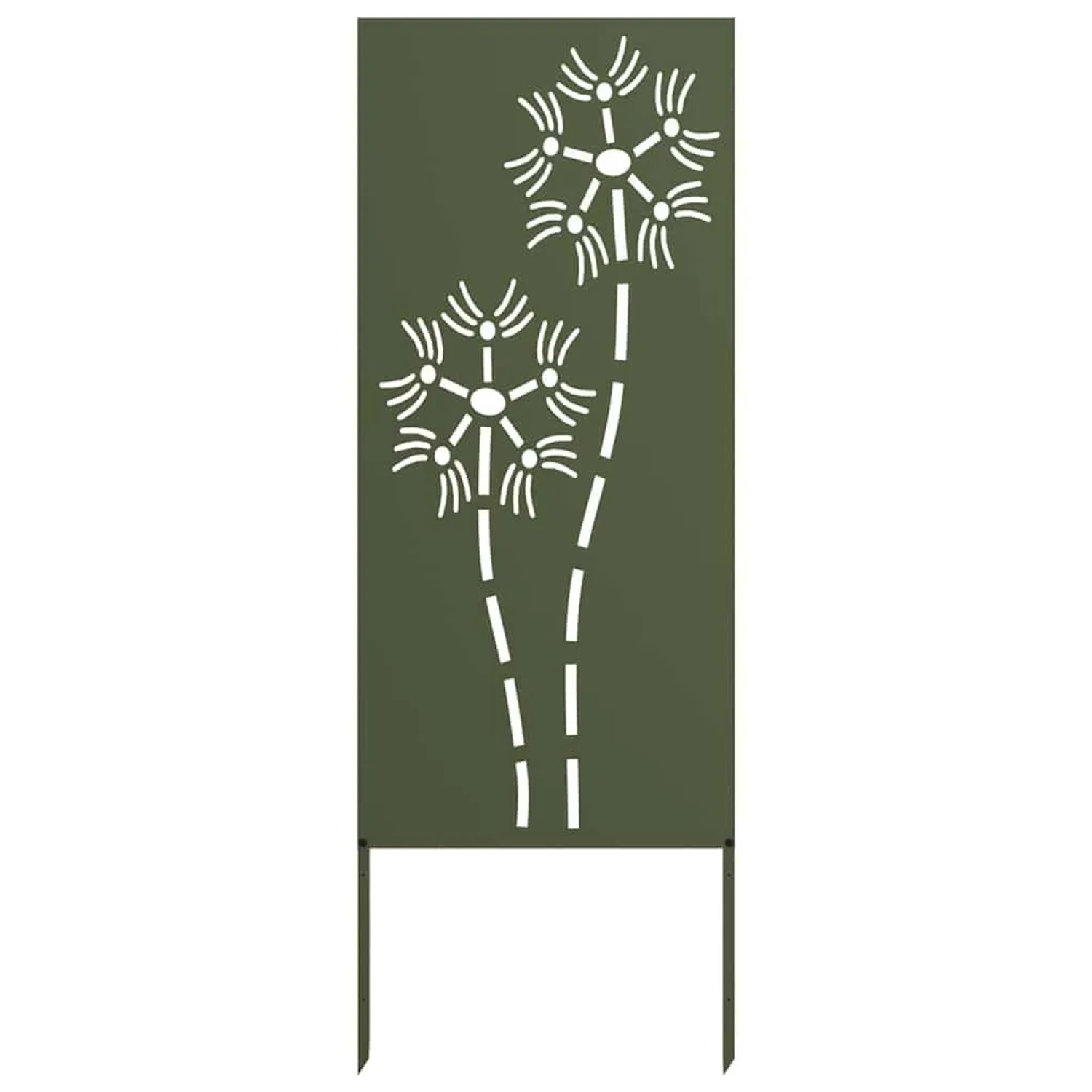 vidaXL Garten Sichtschutz-Leinwand Olivgrün 50 x 140 cm 876283