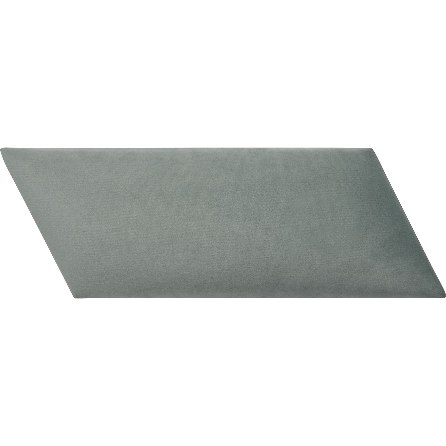 Wandkissen Diamant rechts 30 cm x 15 cm Mint Samt