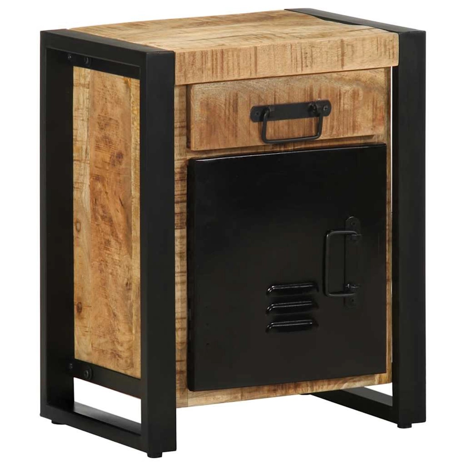 vidaXL Nachttisch 40x30x50 cm Raues Mango-Massivholz 4013559 günstig online kaufen