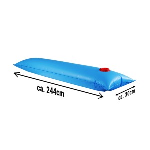 Blauer Evolution Wassersack, 244 cm, zur Befestigung der Winterabdeckung für Pools.