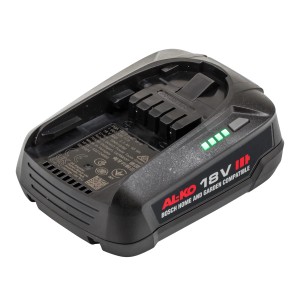 AL-KO Akku B50.5 LI 18 V, 2,5 Ah für Gartengeräte. Kompatibel mit Bosch Home and Garden Akku-System.