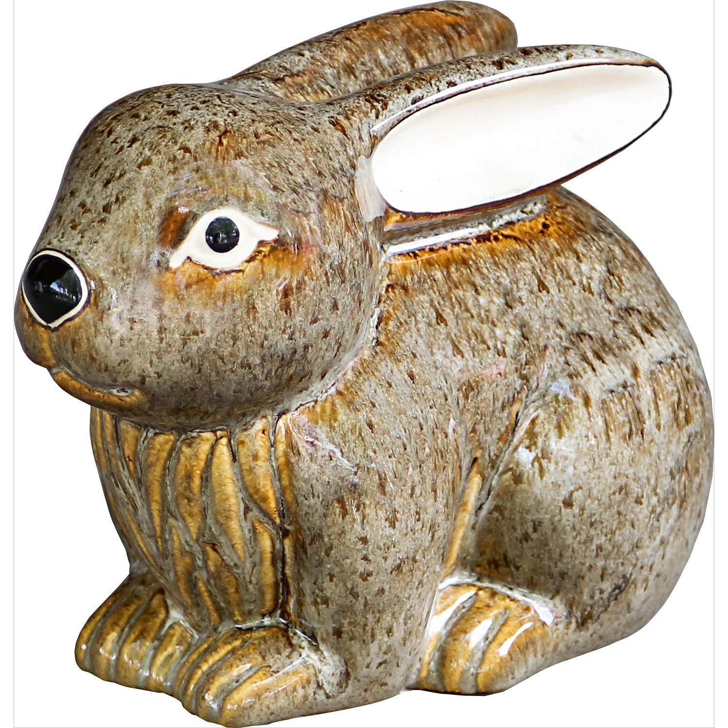 Deko-Hase 14 cm Braun