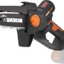 Worx Akku-Astsäge WG325E.9, 20V, Einhand-Kettensäge zum Beschneiden von Ästen.