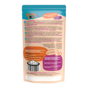 Lucky Lou Katzen-Nassfutter Adult Geflügel & Ente, 125g Packung.