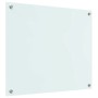 vidaXL Küchenrückwand Weiß 70 x 60 cm Gehärtetes Glas 42018010_6