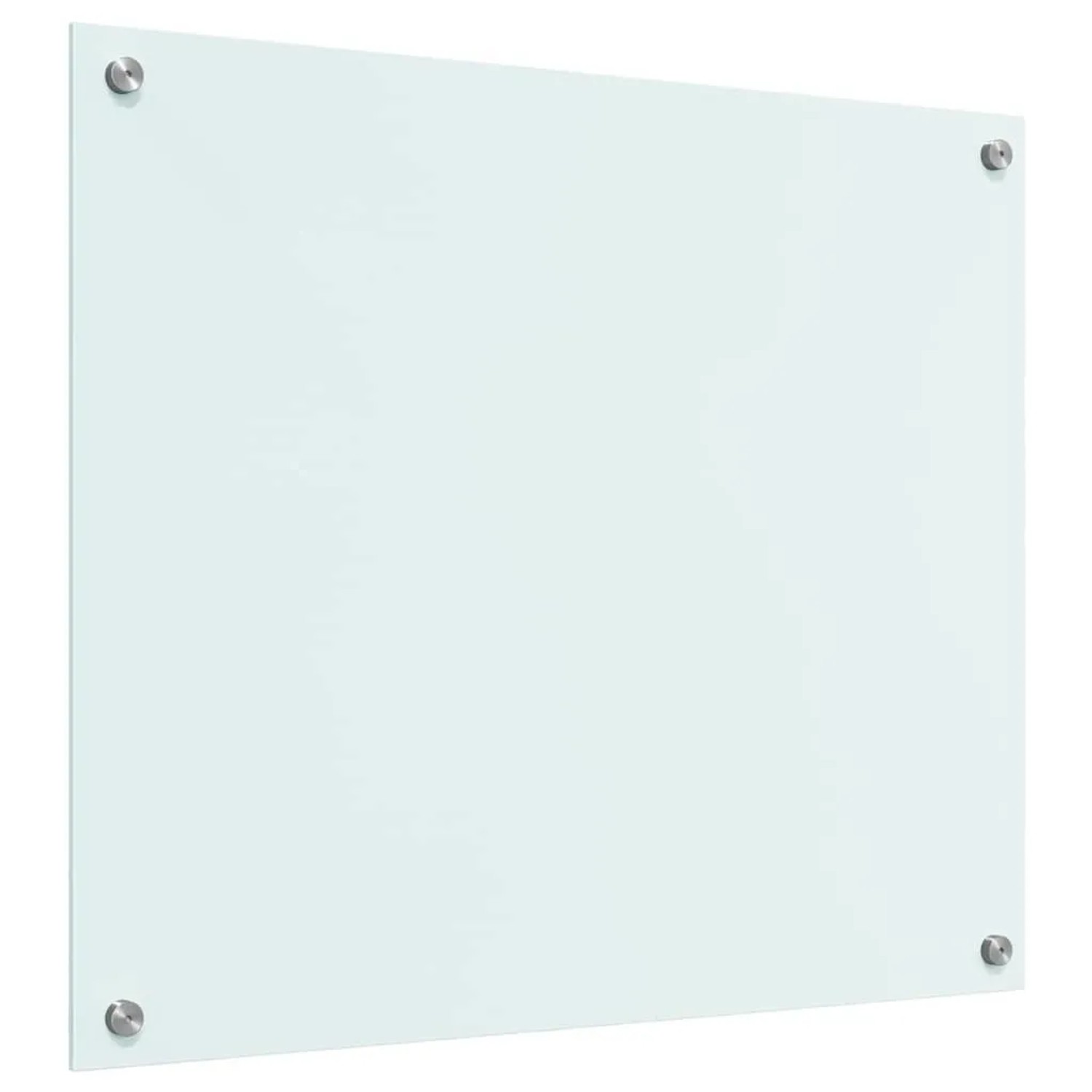 vidaXL Küchenrückwand Weiß 70 x 60 cm Gehärtetes Glas 42018010_6