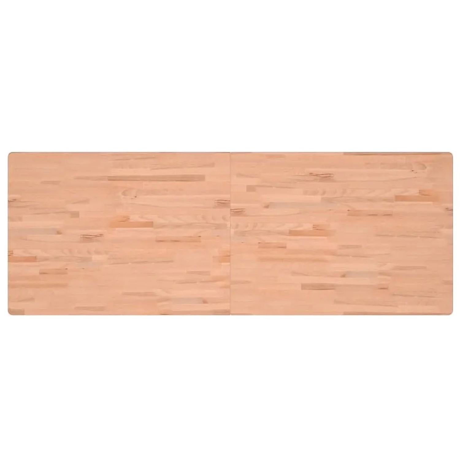 vidaXL Schreibtischplatte 150x55x2,5 cm Massivholz Buche 356095