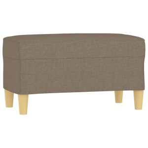 vidaXL Sitzbank Taupe 70x35x41 cm Stoff 349374