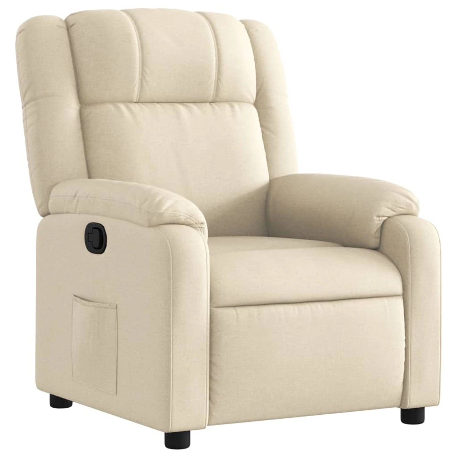 vidaXL Relaxsessel Cremefarbener Stoff 3206204 günstig online kaufen