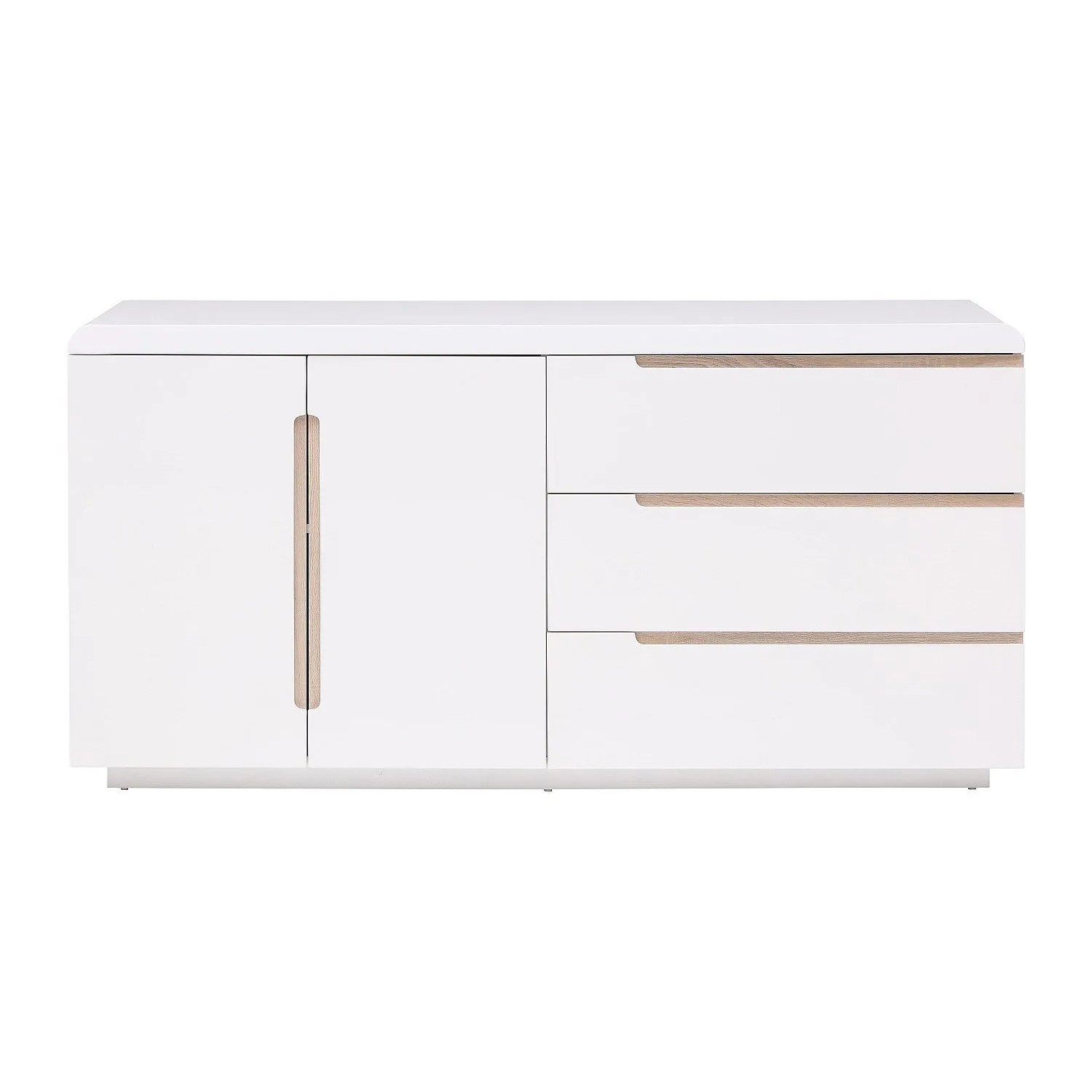 Vente-unique Sideboard Nurini Weiß 160 cm