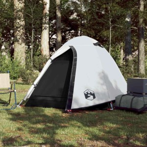 Furnicato Campingzelt Kuppel Weiß Verdunkelnd 214 X 130 X 107 Cm