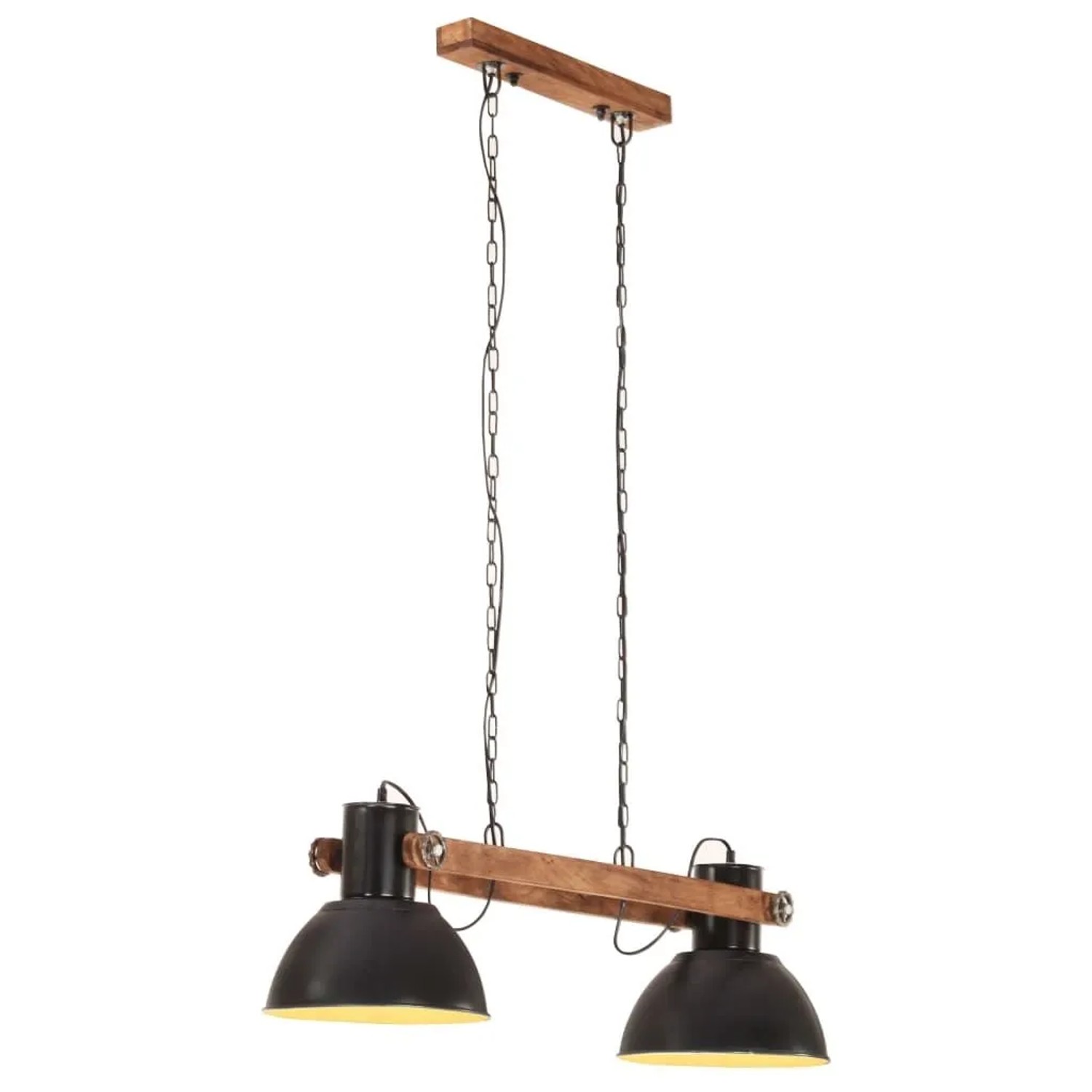 vidaXL Hängelampe Industriestil 25 W Schwarz 109 cm E27 320527