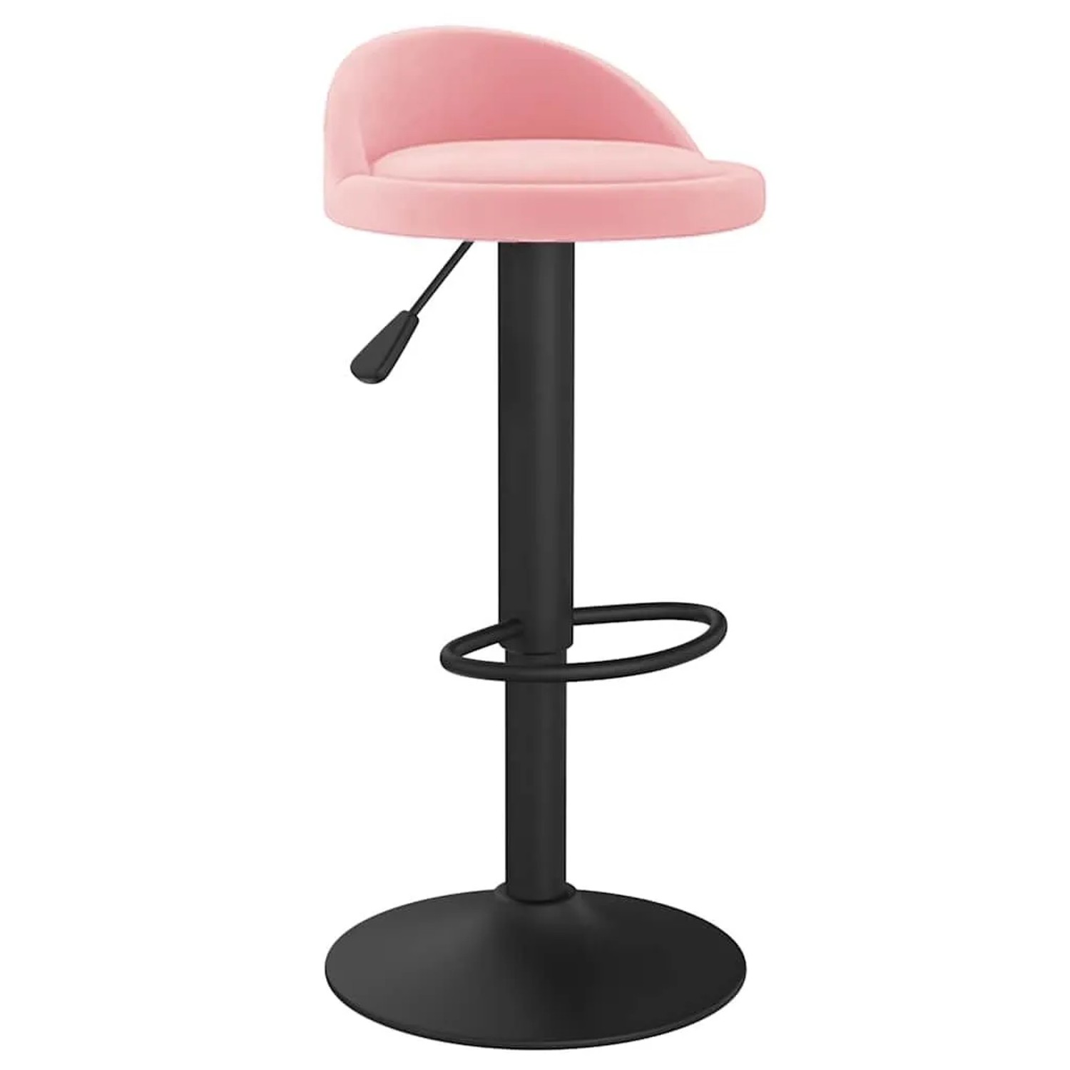 vidaXL Barhocker Rosa Samt 333595