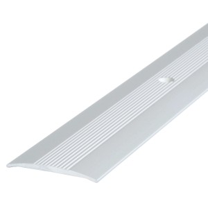 Dalsys Übergangsprofil, 90cm, Alu Silber, inkl. Befestigung. Für einen sauberen Übergang zwischen Bodenbelägen.