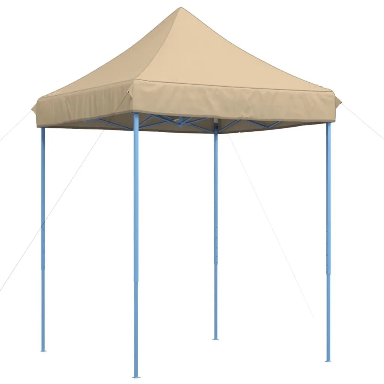 vidaXL Partyzelt Faltbar Pop-Up Beige 200x200x306 cm 4004983