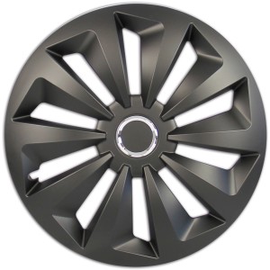 Cartrend Radzierblende Fox, 14 Zoll, schwarz matt, Außenausstattung.