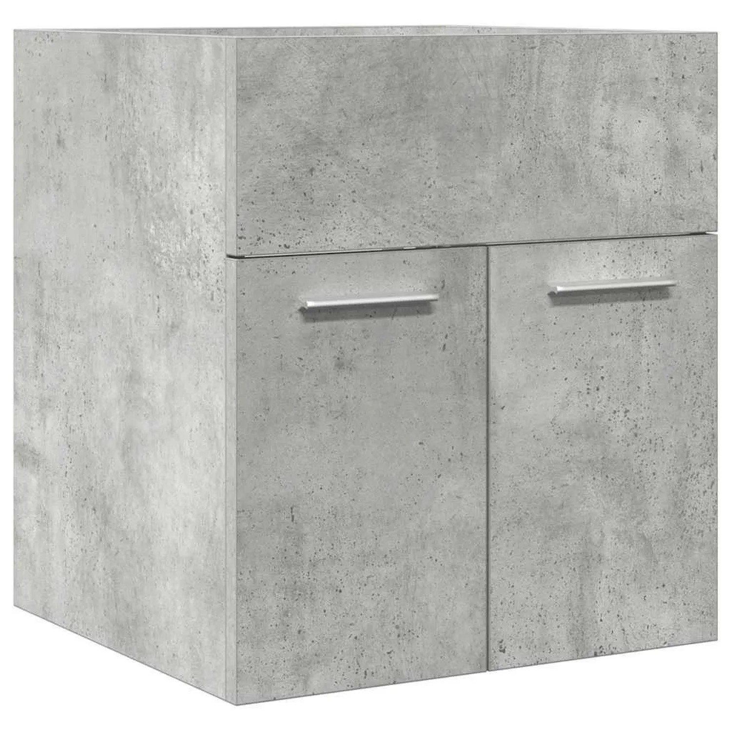 vidaXL Waschbeckenschrank Betongrau 41x38,5x46 cm Holzwerkstoff 856204 günstig online kaufen