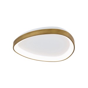 LED Deckenleuchte Orion, Ø 45cm, in Antik-Optik. Lampe mit warmweißem Licht für Wohnraum.