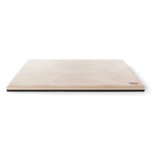 Beige Knuffelwuff Hundematte Berrith, orthopädisch, mit Kunstfell, 120x85cm.