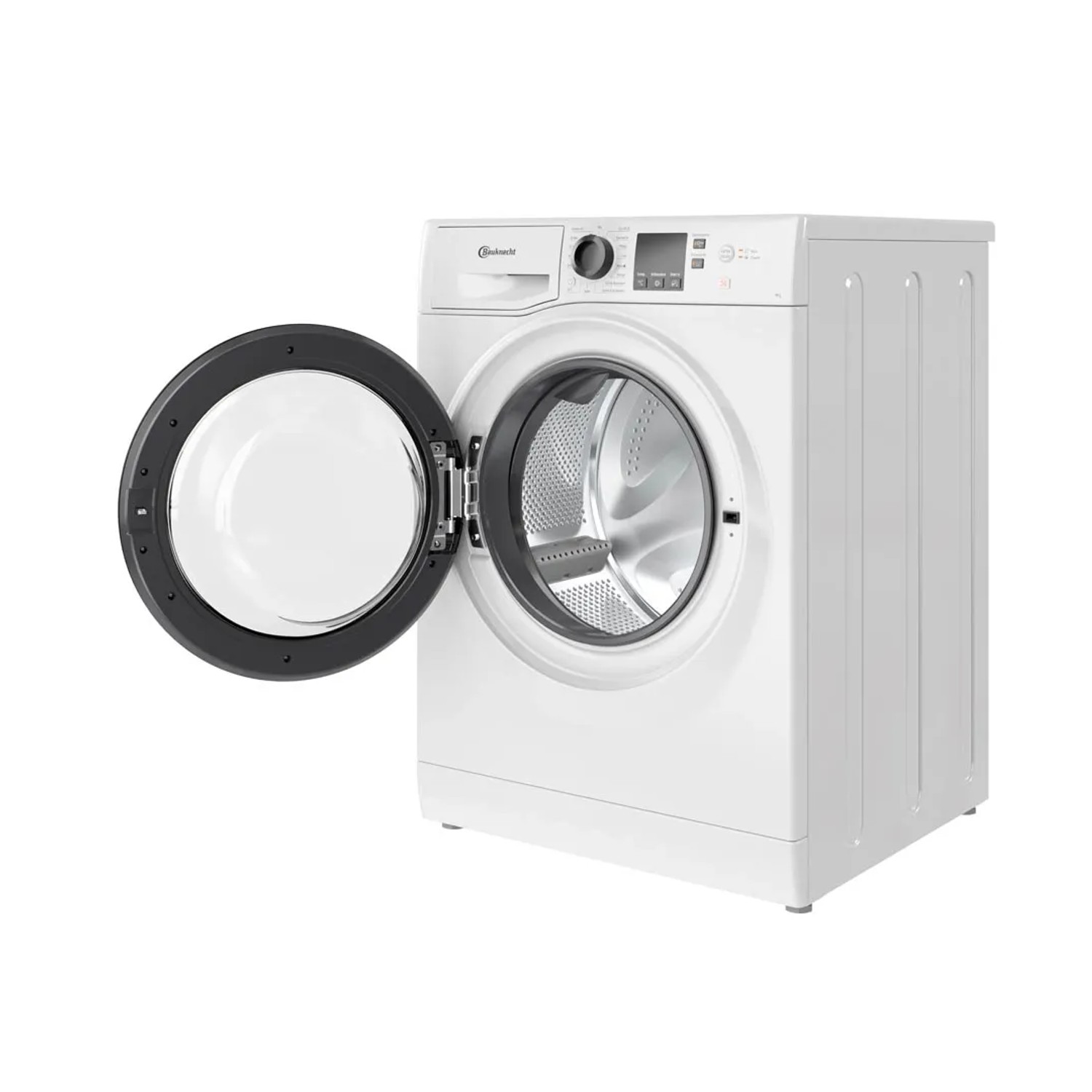 Bauknecht BPW 914 B Frontlader-Waschmaschine in Weiß mit geöffneter Tür.