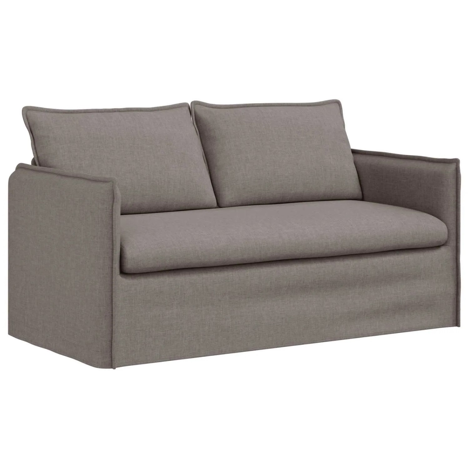 vidaXL Sofa Taupe 156 x 82 x 85 cm Stoff 42024522