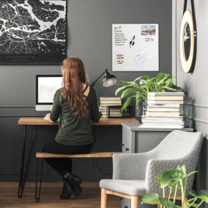 Relaxdays Glas Magnetboard Sicherheitsglas Weiß Magnetisch 50 cm x 50 cm 3 kg