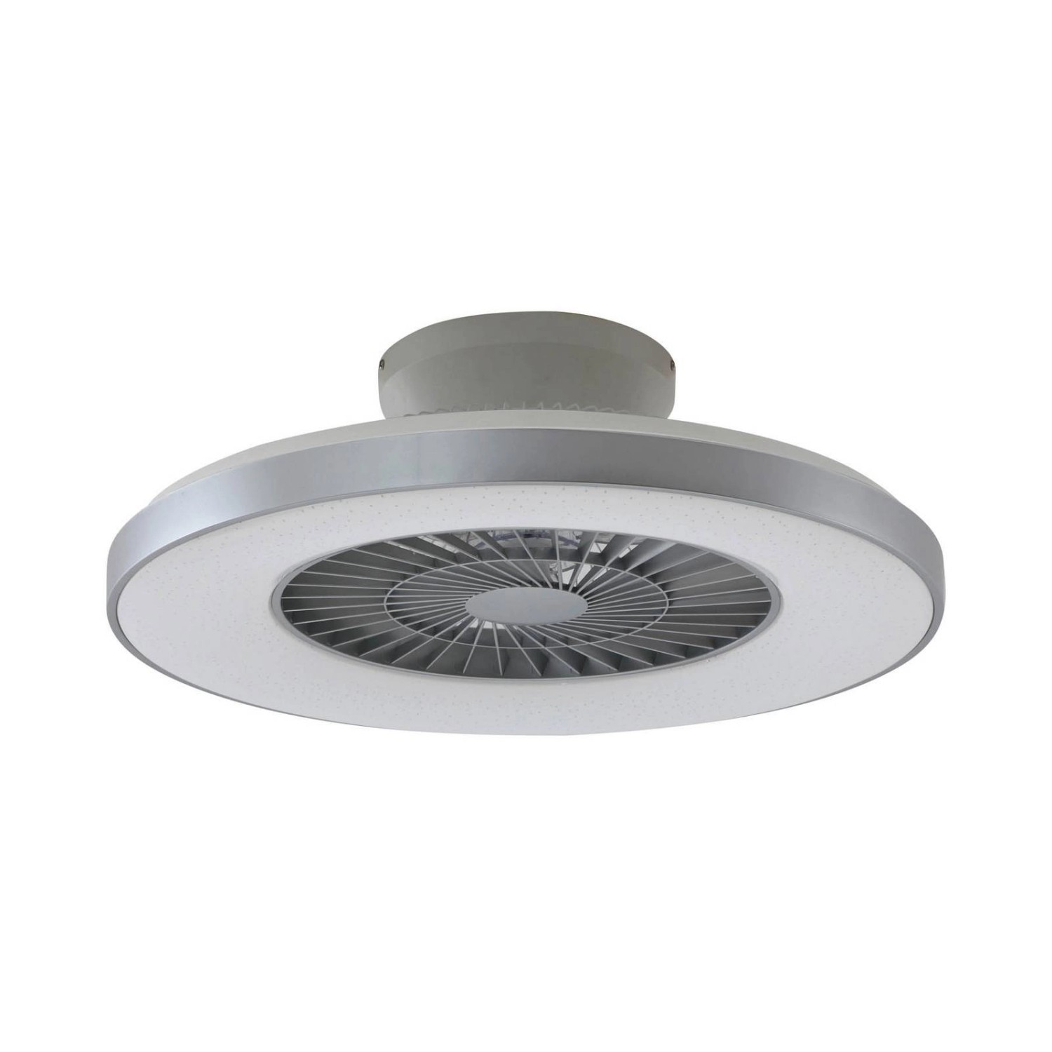 Thumbnail - Lindby LED Deckenventilator mit Lampe Paavo 10022142 Dimmbar Leselampe Modern in Alu 1-flammig Wohnzimmerleuchte