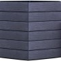 Garantia Hochbeet Ergo Vario 3 Wood, Kunststoff-Hochbeet in Holzoptik, variabel aufbaubar.