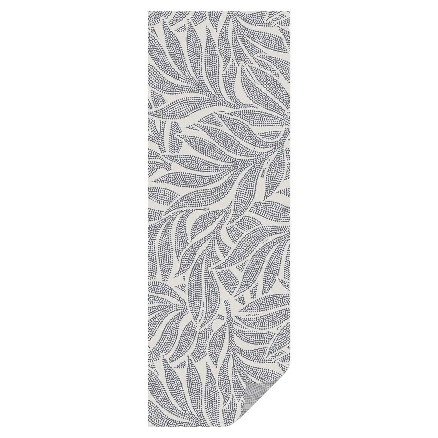 Tulup Fensterfolie Blatt Fällt Milchglasfolie 50x146 cm Grau Milchglasfolie günstig online kaufen