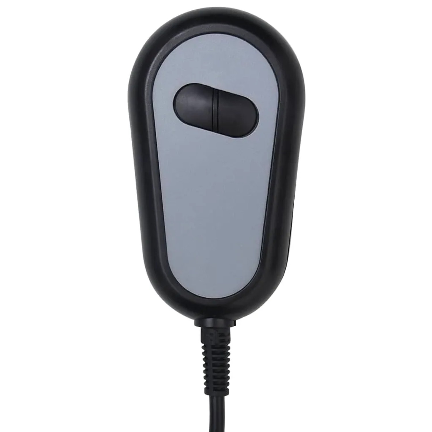 Fernbedienung für elektrischen Massagesessel, weinrot, zur Steuerung von Massage und Liegefunktion.