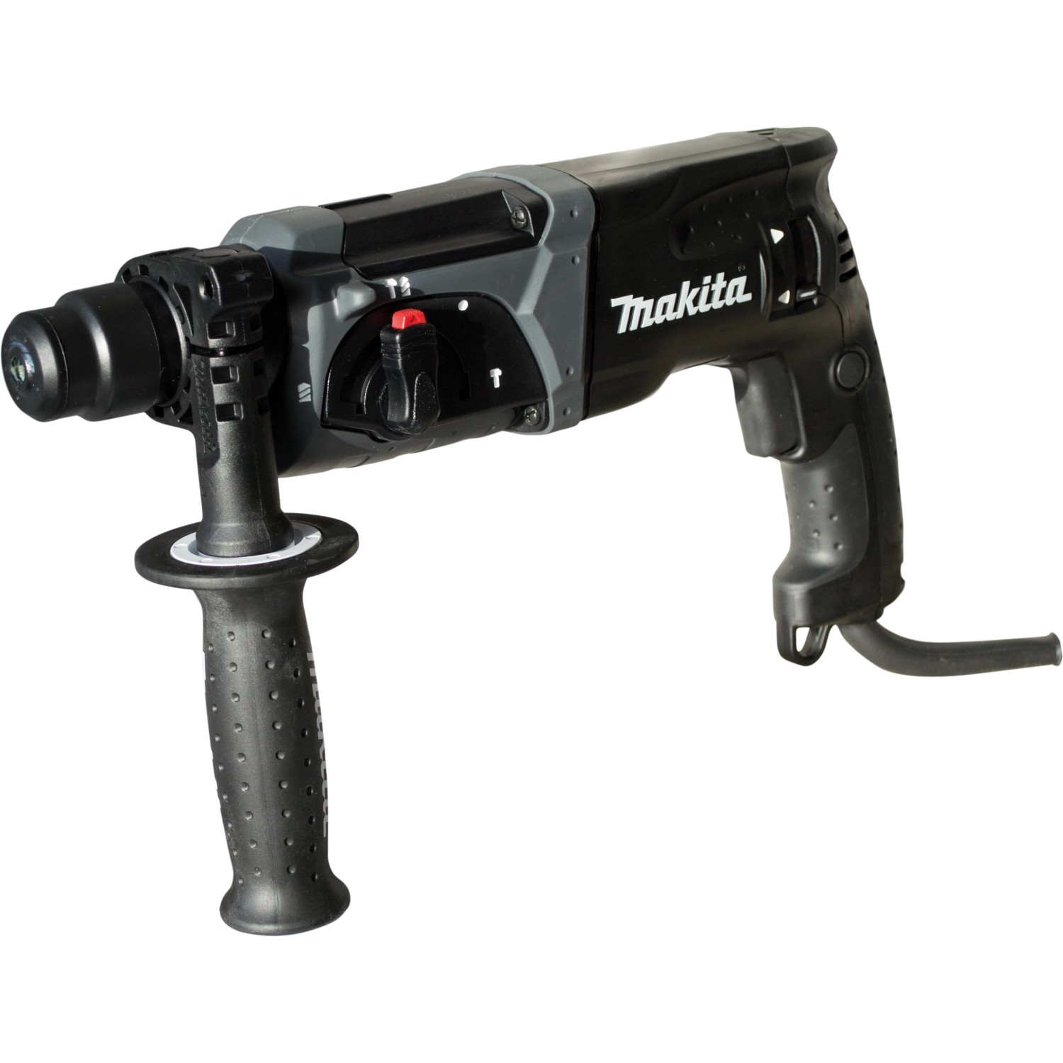 Makita Kombihammer HR2470BX40 in Schwarz, Jubiläumsmodell für SDS+ mit 24 mm Aufnahme.