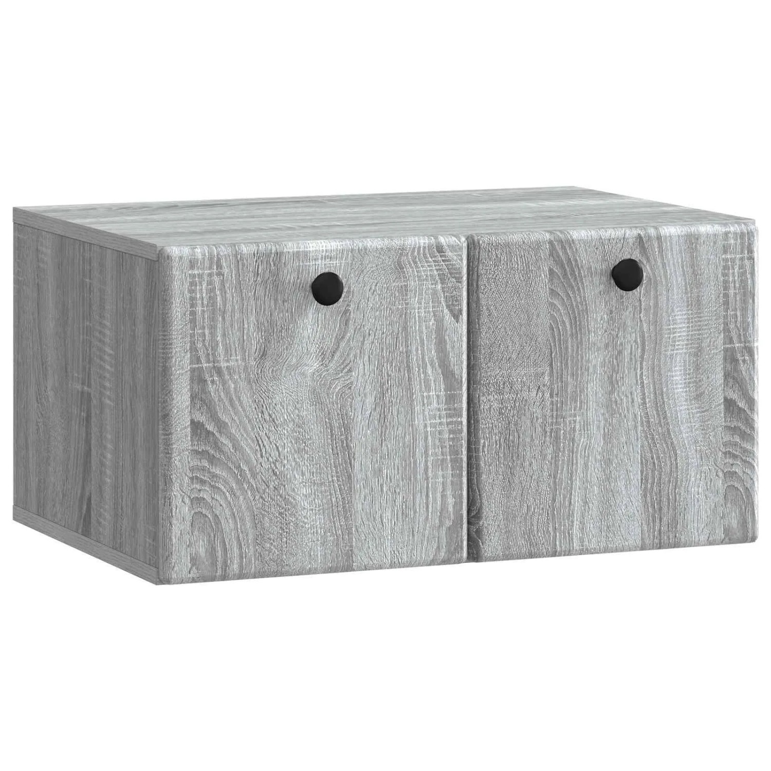 vidaXL Wandmontierter TV-Schrank Graues Sonoma 59,5 x 41 x 30 cm 899191