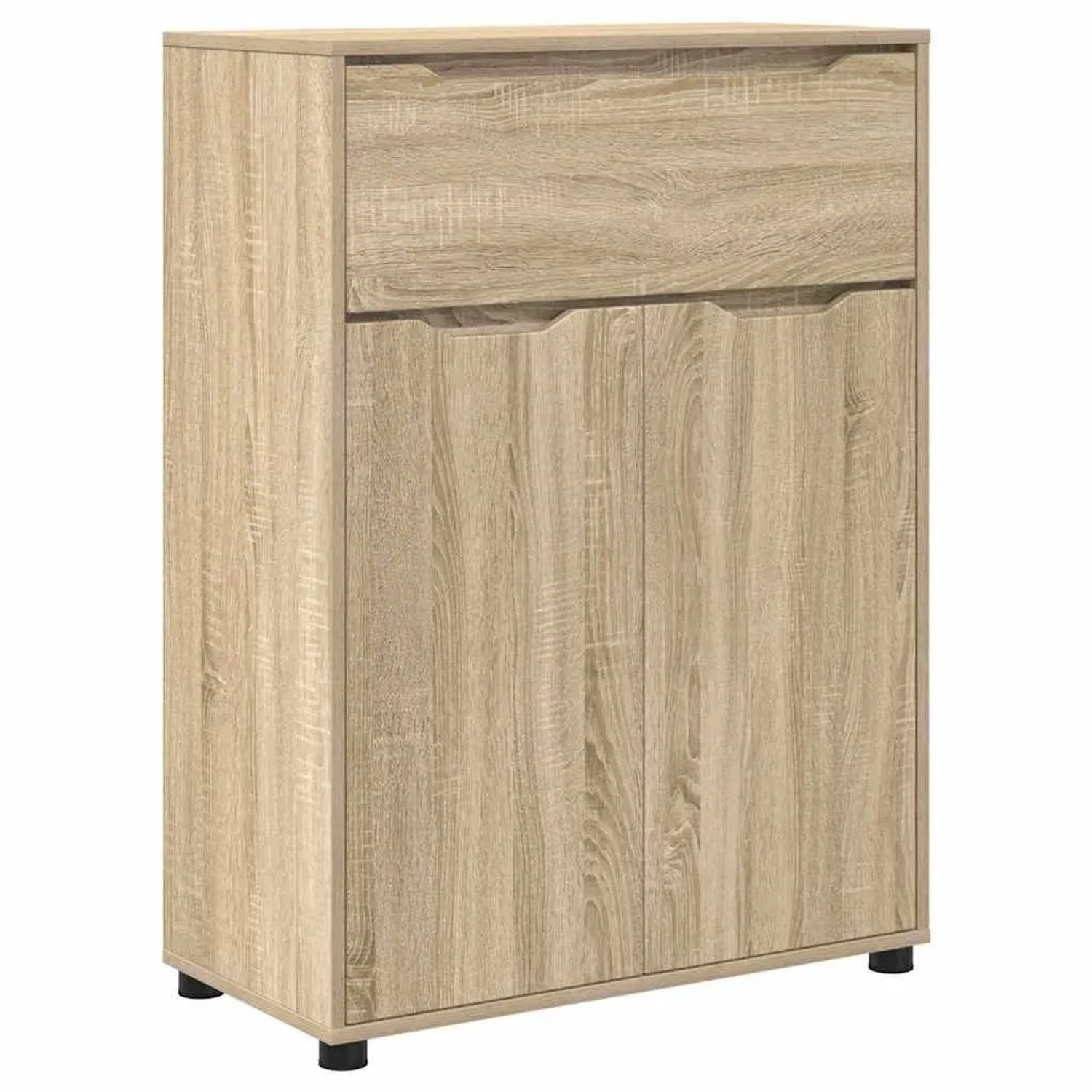 vidaXL Badezimmerschrank mit Regal Sonoma-Eiche 72,5 x 36,5 x 100 cm 888769 günstig online kaufen