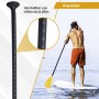 24Move Paddel Doppelpaddel 2in1 - SUP Stand Up Board- Kajak - Aluminium 230cm - Orange_6