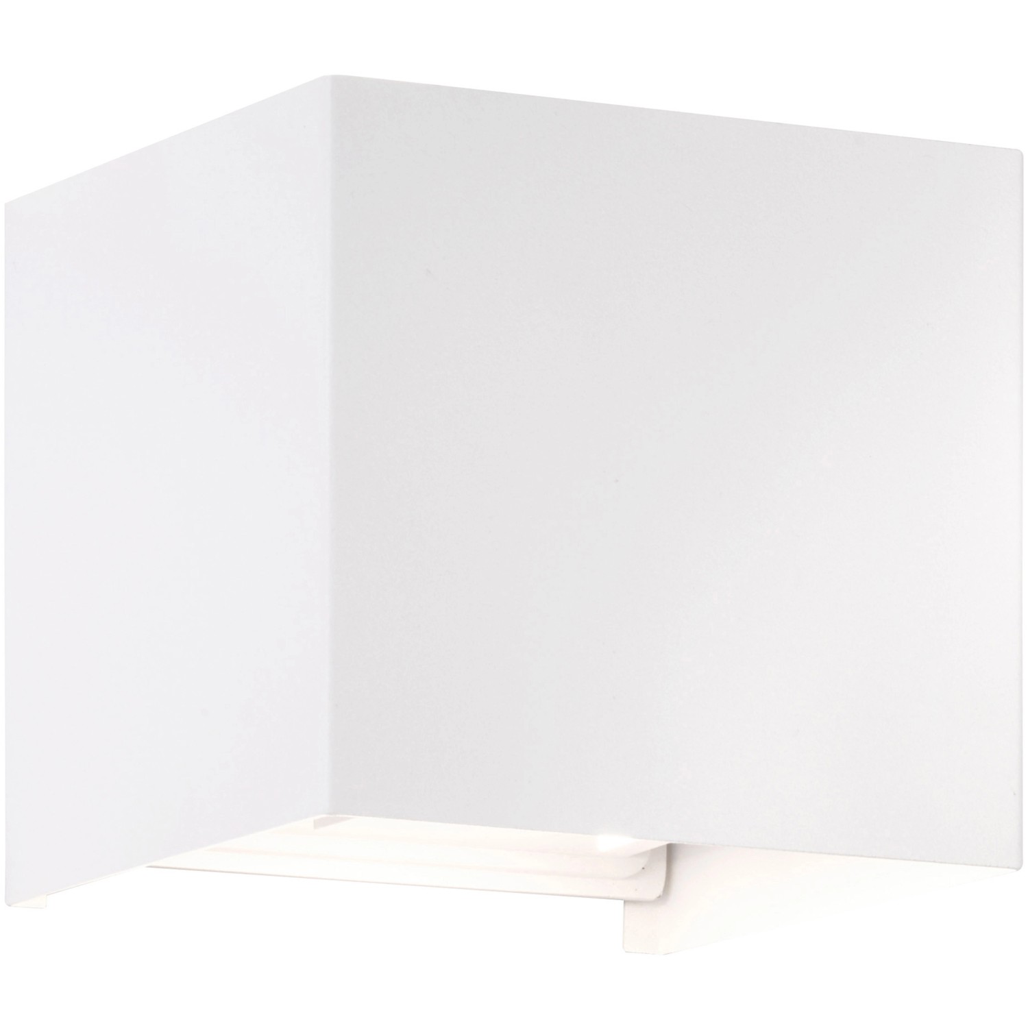 Fischer & Honsel LED-Wandleuchte Wall 2x 3 W Weiß 540 lm Eckig