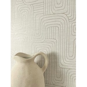 Newroom Vliestapete Livino Beige Grafik Modern Strukturiert FSC®