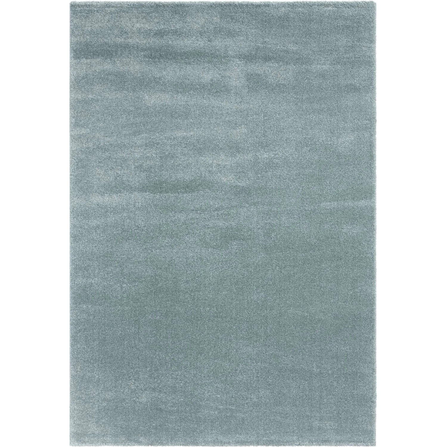 Blauer Floornovo Kurzflor Teppich, einfarbig, 230x160 cm. Schlichtes Design für Wohnräume.