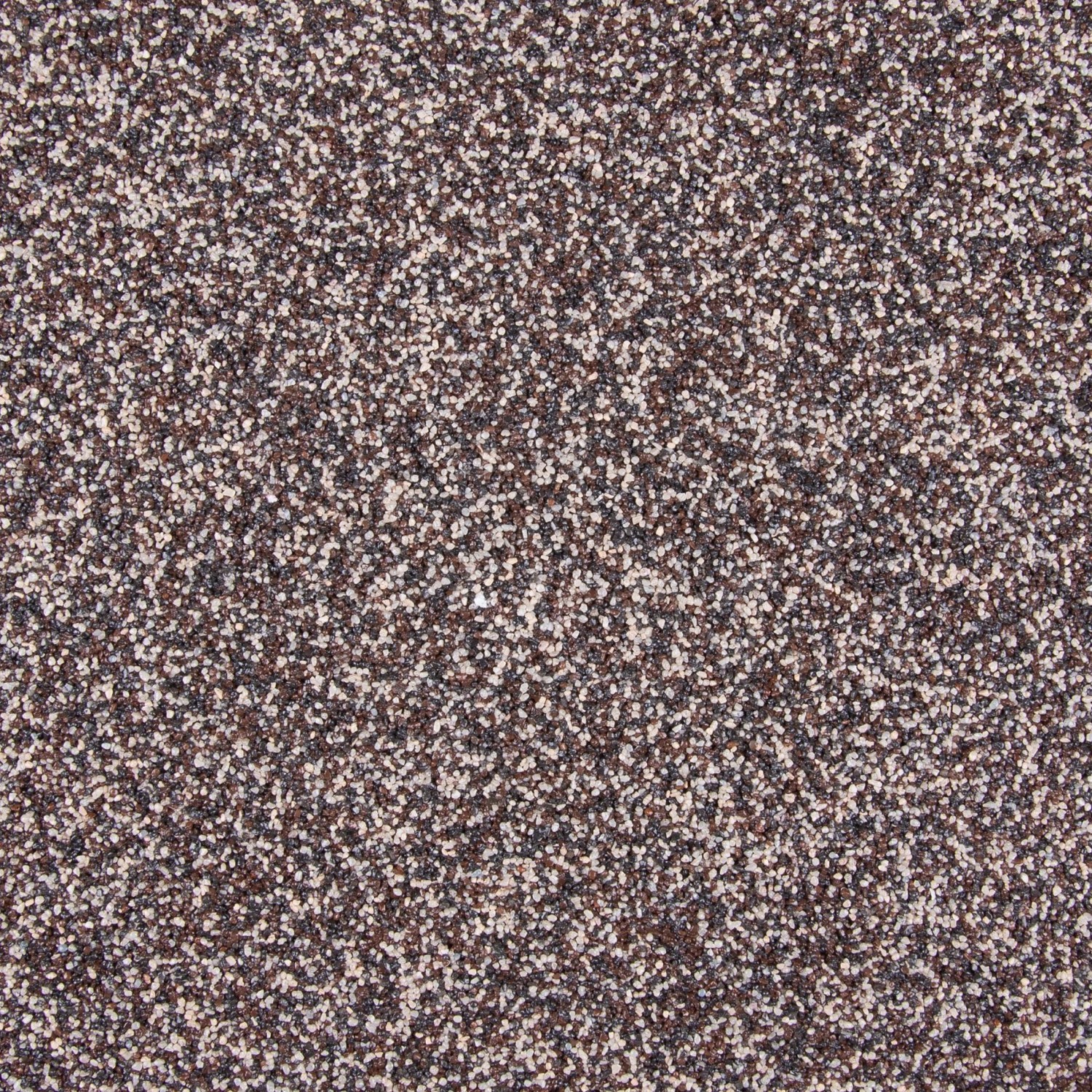 Terralith Buntsteinputz Mosaikputz, 1mm, beige-braun, Nahaufnahme der Putzstruktur.