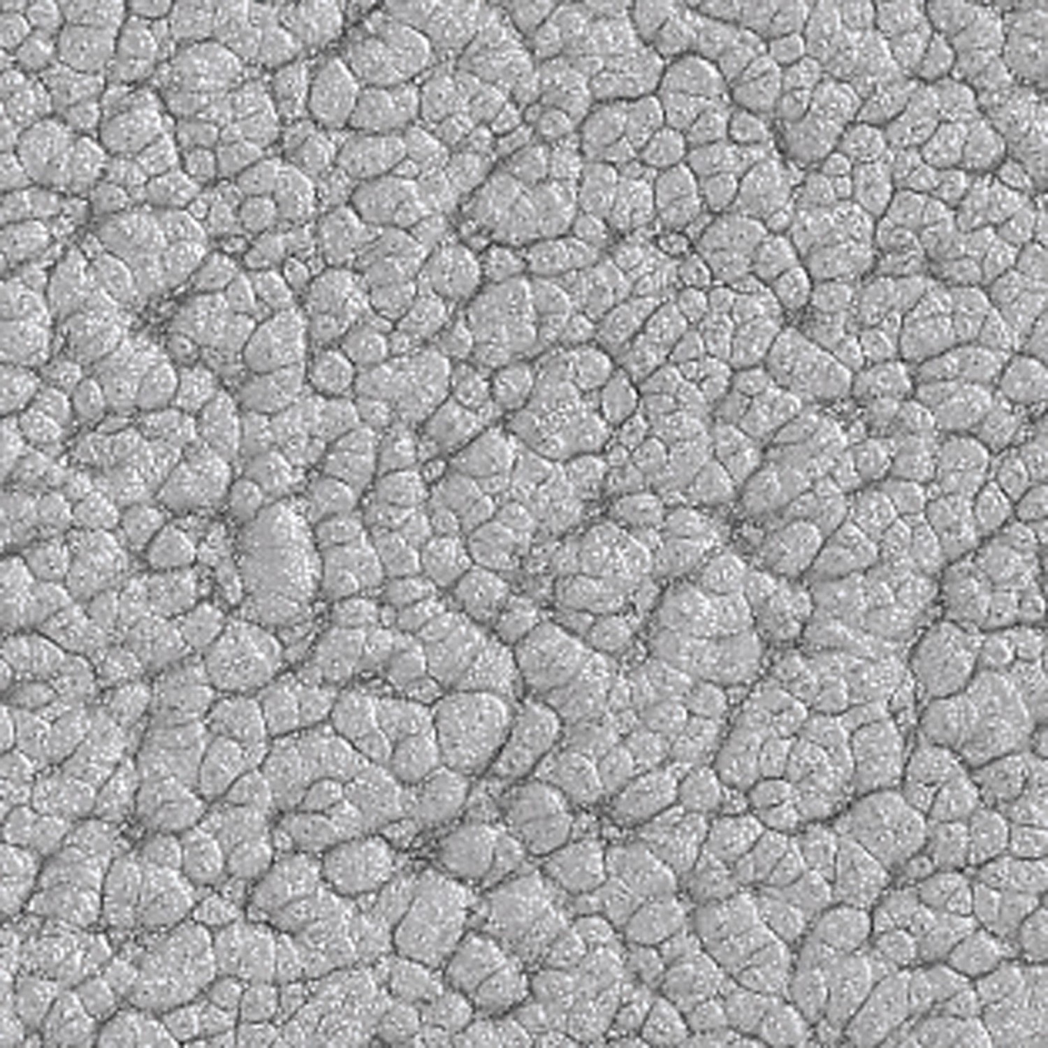 Nahaufnahme: Silberner Hammerschlaglack mit glänzender Oberfläche und typischer Struktur.