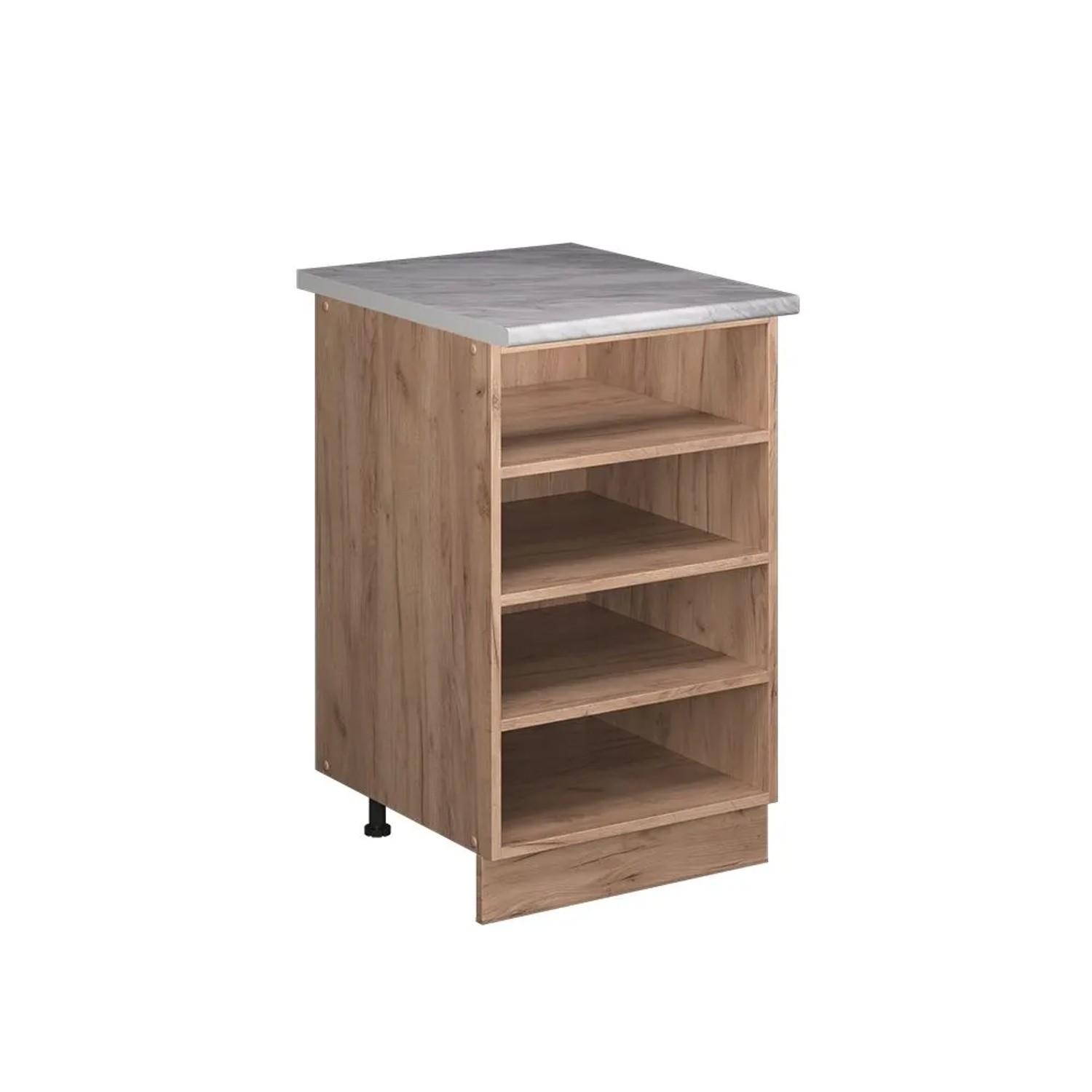 Vicco Küchenregal Fame-Line Goldkraft Eiche 50 x 82 AP Marmor Art Nr 65824