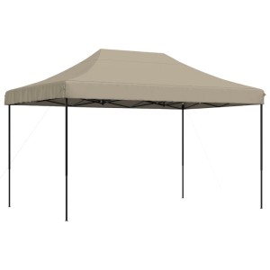 vidaXL Party-Zelt Taupe 292 x 440 x 315 cm Oxford-Stoff 42023612