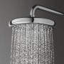 Grohe QuickFix Kopfbrause Vitalio Start 210 mit Wasserstrahl in Chromoptik.