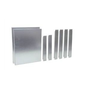 Schulte Profi-Steck Regalböden Set: 2 Fachböden, 4 Längen-/2 Tiefenriegel, verzinkt, 40x50 cm.