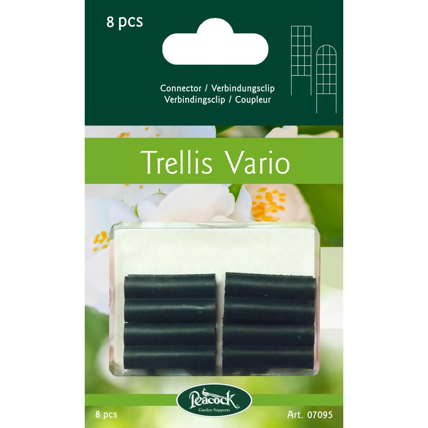 Peacock Verbindungsclip Vario 8 Stück