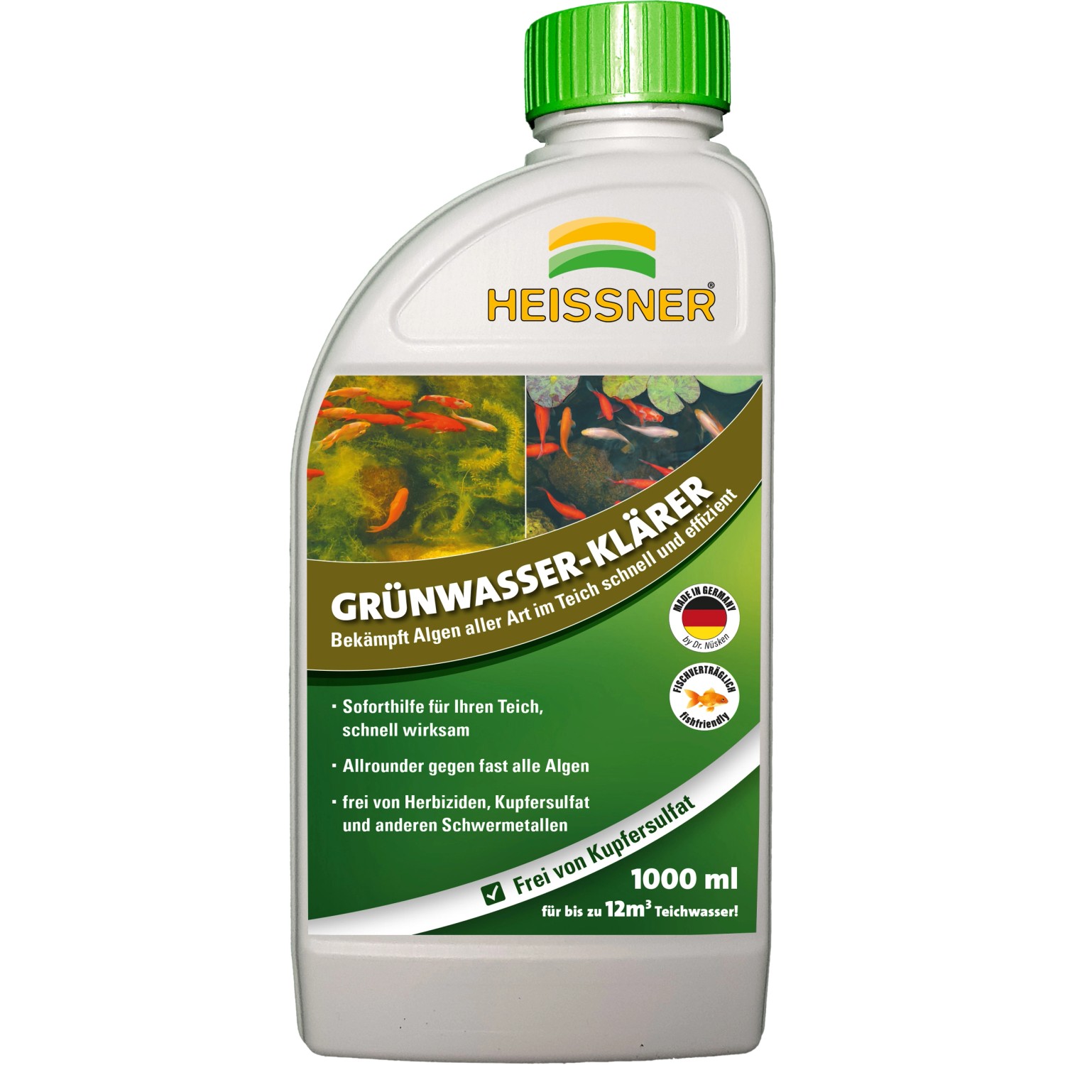 Heissner Teichpflege Grünwasser-Klärer 1000 ml