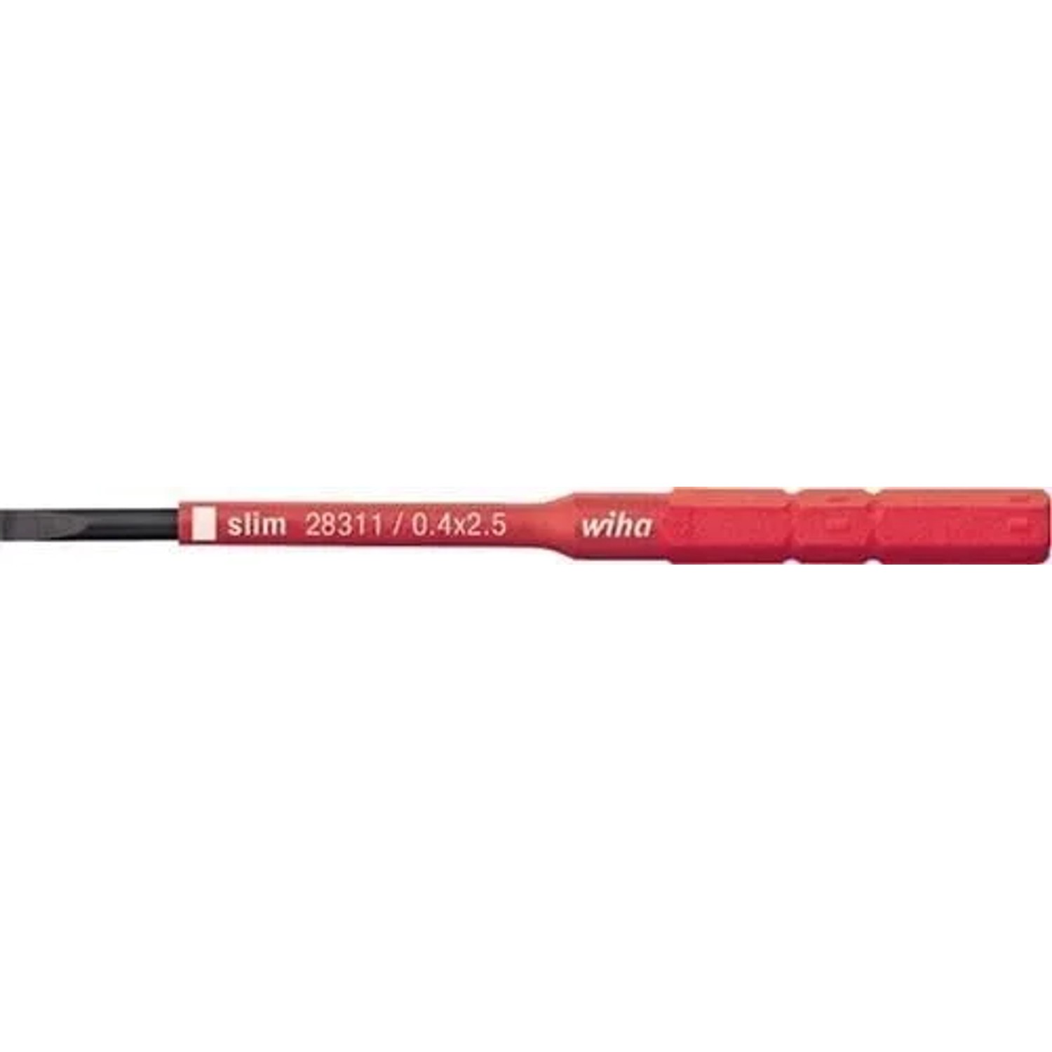 Wiha Wechselklinge Slimbit Electric Schlitz 5 5 X 75 Mm VDE Isoliert 34581