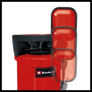 Einhell Klarwasserpumpe GE-SP 4390 LL ECO, rot, mit Schwimmerschalter für Elektro-Pumpen.