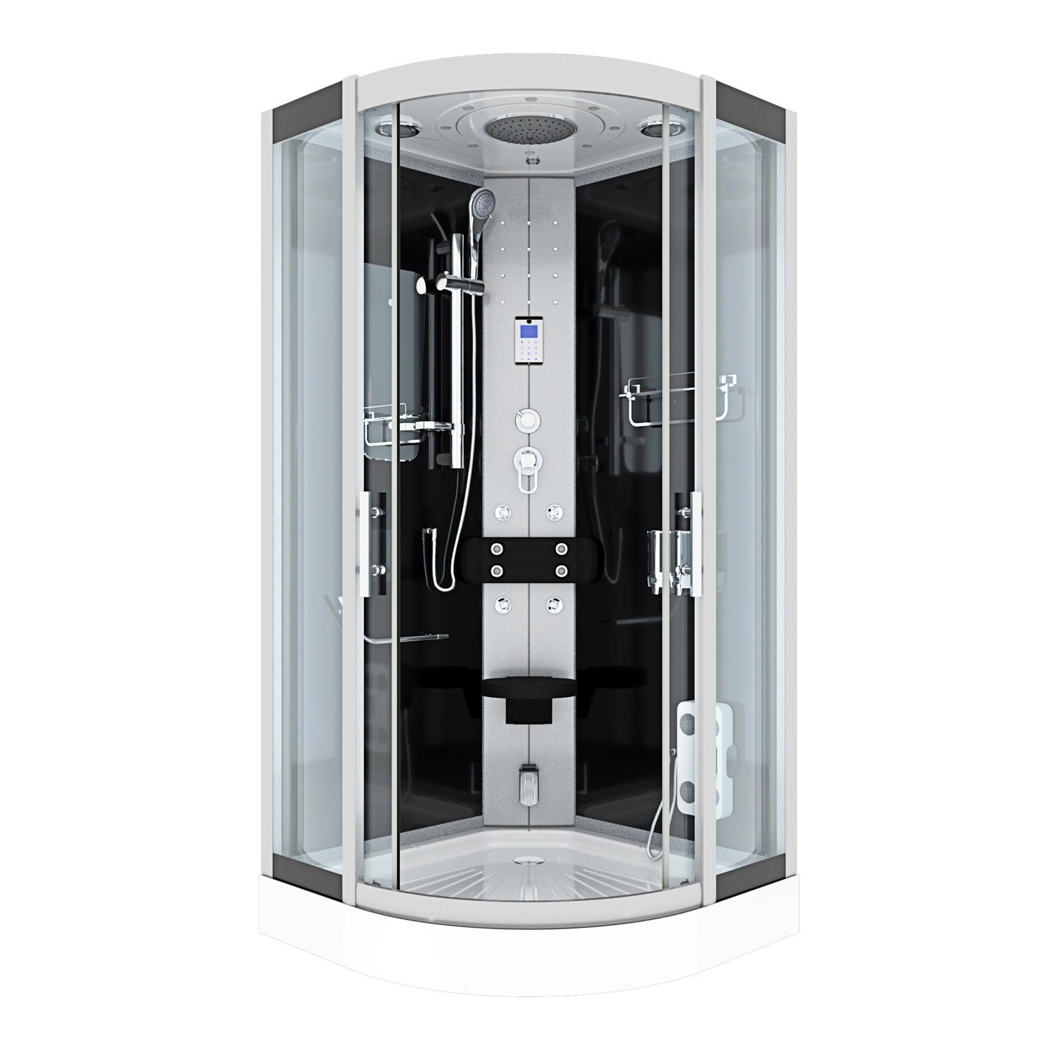 AcquaVapore Dampfdusche Duschtempel Sauna Dusche Duschkabine D46-13T2-EC 90 günstig online kaufen