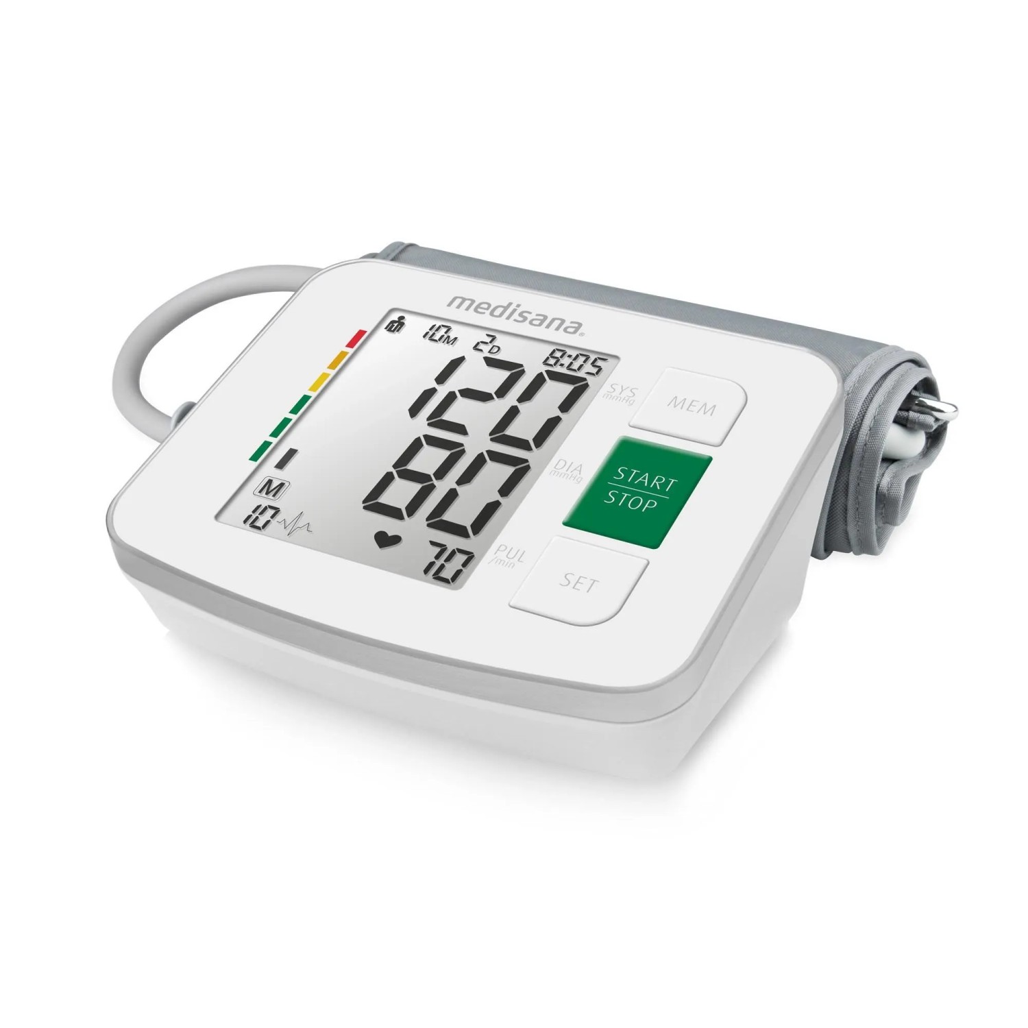 medisana BU 512 Oberarm Blutdruckmessgerät Präzise Blutdruck und Pulsmessung